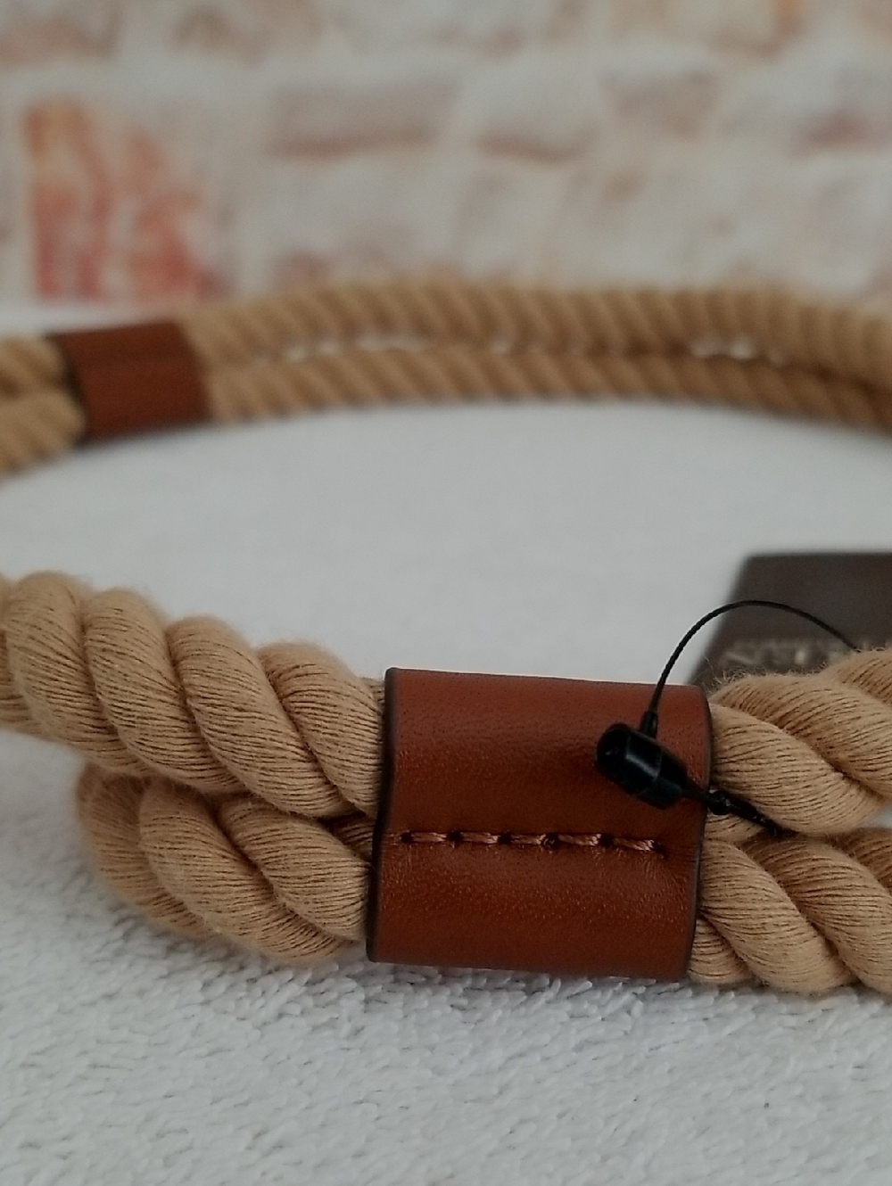New Ralph Lauren Rope Toggle Belt - Picture 8 of 9